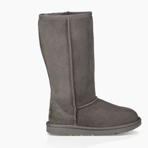 UGG Boots Tall Length Grey Size 8